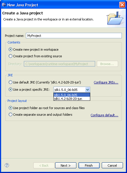 New Project Wizard