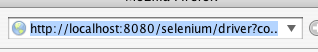 http://localhost:8080/selenium/driver?...