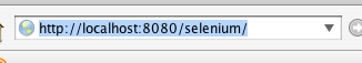 http://localhost:8080/selenium/
